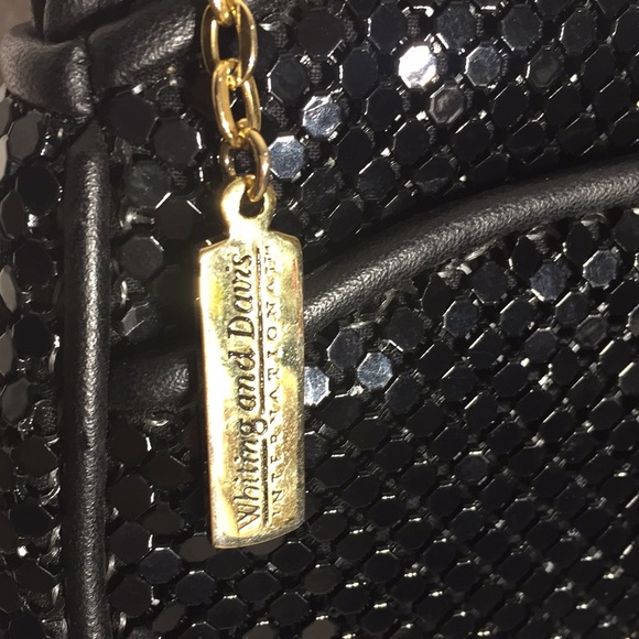 Whiting And Davis Small Bag With Leather Trim - Picture 2 of 11